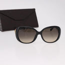 GUCCI Interlocking G Sunglasses Plastic Black Gold Auth SW2618V-12
