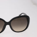 GUCCI Interlocking G Sunglasses Plastic Black Gold Auth SW2618V-4