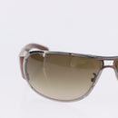 PRADA Sunglasses Plastic Metal 3 Set Black Brown Auth SW2622-10