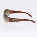 PRADA Sunglasses Plastic Metal 3 Set Black Brown Auth SW2622-13