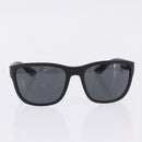 PRADA Sunglasses Plastic Metal 3 Set Black Brown Auth SW2622-2