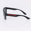 PRADA Sunglasses Plastic Metal 3 Set Black Brown Auth SW2622-7