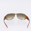 PRADA Sunglasses Plastic Metal 3 Set Black Brown Auth SW2622-9