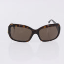 BVLGARI Sunglasses Plastic 3 Set Brown Gold Silver Auth SW2623-8