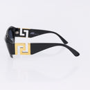 VERSACE Sunglasses Plastic Metal 4 Set Black Gold Auth SW2624-12