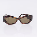 VERSACE Sunglasses Plastic Metal 4 Set Black Gold Auth SW2624-15
