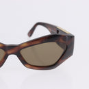 VERSACE Sunglasses Plastic Metal 4 Set Black Gold Auth SW2624-18