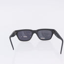 VERSACE Sunglasses Plastic Metal 4 Set Black Gold Auth SW2624-3