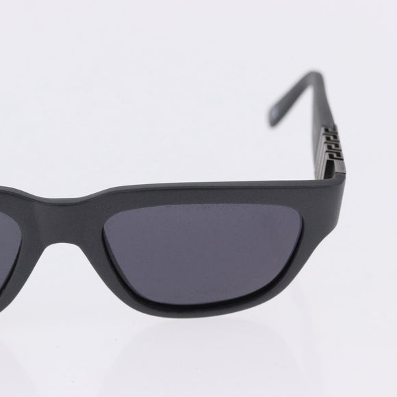 VERSACE Sunglasses Plastic Metal 4 Set Black Gold Auth SW2624