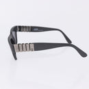 VERSACE Sunglasses Plastic Metal 4 Set Black Gold Auth SW2624-6