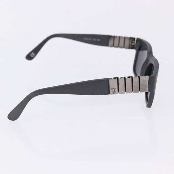 VERSACE Sunglasses Plastic Metal 4 Set Black Gold Auth SW2624