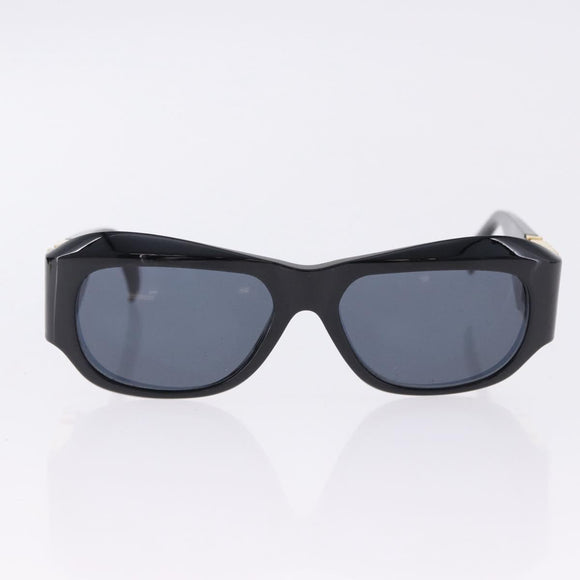 VERSACE Sunglasses Plastic Metal 4 Set Black Gold Auth SW2624