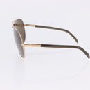 GUCCI Sunglasses Metal Plastic 3 Set Black Gold Green Auth SW2626-19