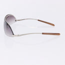 GUCCI Sunglasses Metal Plastic 3 Set Silver Brown Auth SW2628-12