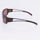 GUCCI Sunglasses Metal Plastic 3 Set Silver Brown Auth SW2628-19