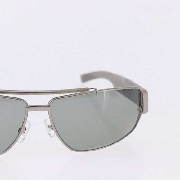 GUCCI Sunglasses Metal Plastic 3 Set Silver Brown Auth SW2628