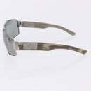GUCCI Sunglasses Metal Plastic 3 Set Silver Brown Auth SW2628-6