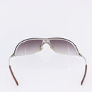 GUCCI Sunglasses Metal Plastic 3 Set Silver Brown Auth SW2628-9