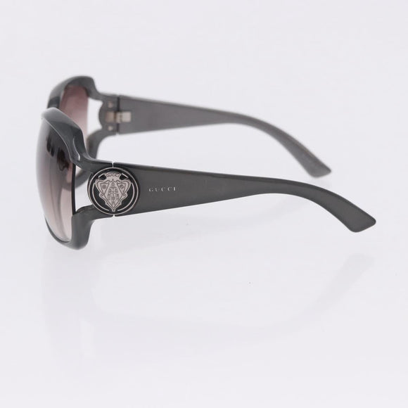 GUCCI Sunglasses Plastic 3 Set White Black Gray Auth SW2629