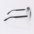 GUCCI Sunglasses Plastic 3 Set White Black Gray Auth SW2629-6