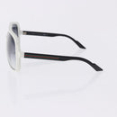 GUCCI Sunglasses Plastic 3 Set White Black Gray Auth SW2629-7