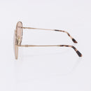 Miu Miu Balenciaga YSL D&G Sunglasses Plastic Metal 4 Set Brown Gold Auth SW2630-13