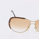 Miu Miu Balenciaga YSL D&G Sunglasses Plastic Metal 4 Set Brown Gold Auth SW2630-16