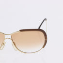 Miu Miu Balenciaga YSL D&G Sunglasses Plastic Metal 4 Set Brown Gold Auth SW2630-17