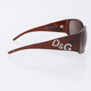 Miu Miu Balenciaga YSL D&G Sunglasses Plastic Metal 4 Set Brown Gold Auth SW2630-6