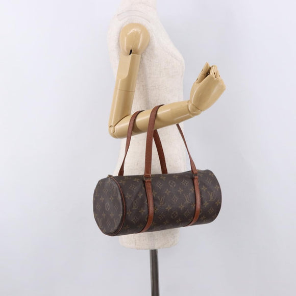 LOUIS VUITTON Monogram Papillon 30 Hand Bag M51365 LV Auth SW2632