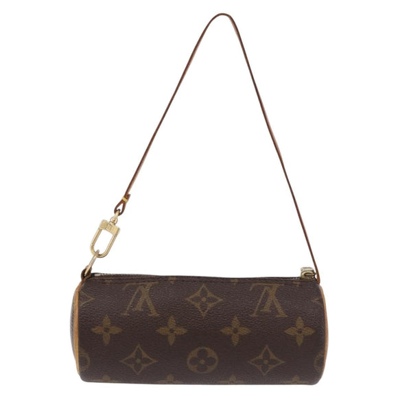 LOUIS VUITTON Monogram Papillon Pouch Pouch LV Auth SW2633