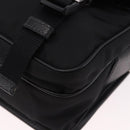 PRADA Shoulder Bag Nylon Black Silver Auth SW2637SAM-15