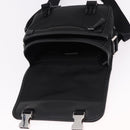 PRADA Shoulder Bag Nylon Black Silver Auth SW2637SAM-20