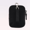 PRADA Shoulder Bag Nylon Black Silver Auth SW2637SAM-29