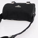 PRADA Shoulder Bag Nylon Black Silver Auth SW2637SAM-6