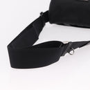 PRADA Shoulder Bag Nylon Black Silver Auth SW2637SAM-7