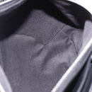 LOEWE Anton Sling Shoulder Bag Leather Black Silver Auth SW2640SM-11