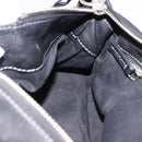 Chloe Paddington Hand Bag Leather Black Gold Auth SW2641M-22