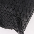 BOTTEGA VENETA INTRECCIATO Briefcase Leather Black 113095 Auth SW2642V-8
