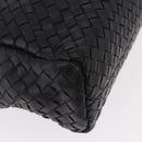 BOTTEGA VENETA INTRECCIATO Briefcase Leather Black 113095 Auth SW2642V-16
