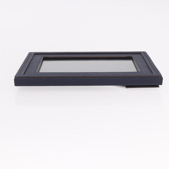 LOUIS VUITTON Cardul Photo Henri MM Photo Frame Leather Navy R98155 Auth SW2644M