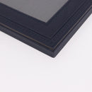 LOUIS VUITTON Cardul Photo Henri MM Photo Frame Leather Navy R98155 Auth SW2644M-14
