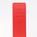 LOUIS VUITTON Monogram Ceinture LV Initials Belt Red LV Auth SW2645M-9