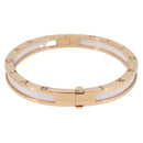 BVLGARI P-Zero One S Bracelet 750PG 26.18g Gold White Auth SW2647SM-4