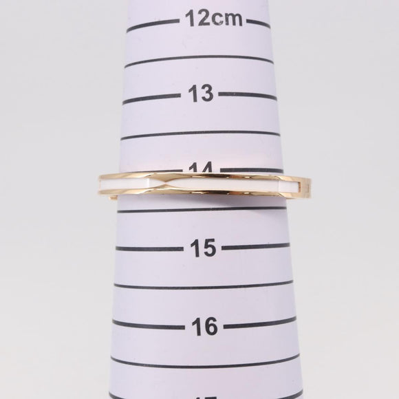 BVLGARI P-Zero One S Bracelet 750PG 26.18g Gold White Auth SW2647SM