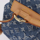 LOUIS VUITTON Monogram Denim Sac A Dos PM Backpack Blue LV Auth SW2648SM-7