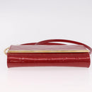 LOUIS VUITTON Monogram Vernis Clutch Ana Pomme D'amour M90095 LV Auth SW2650M-12