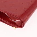 LOUIS VUITTON Monogram Vernis Clutch Ana Pomme D'amour M90095 LV Auth SW2650M-15