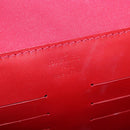 LOUIS VUITTON Monogram Vernis Clutch Ana Pomme D'amour M90095 LV Auth SW2650M-19