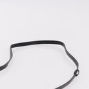 GIVENCHY Chain Shoulder Bag Leather Black Gold Auth SW2652M-15